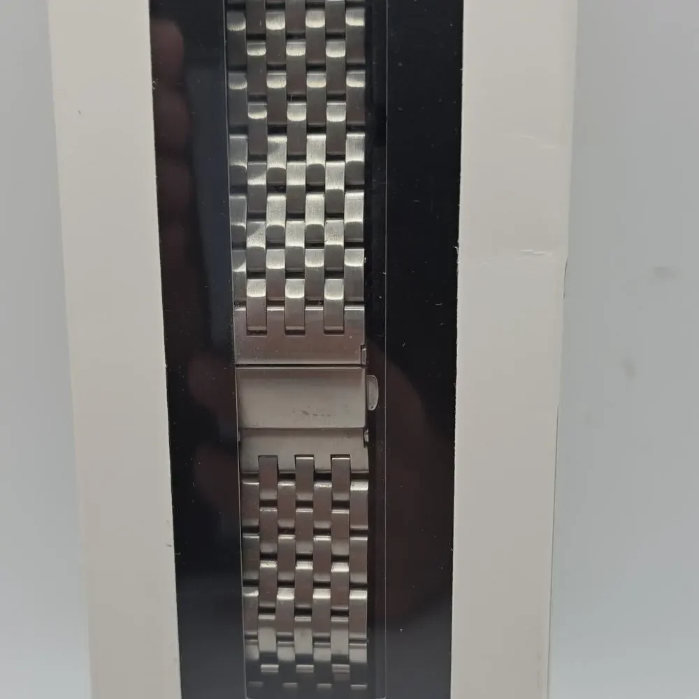 POSH tech Stainless Steel Silver Bracelet Wristwatch Band, Universal Fit